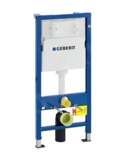 Geberit Duofix - Set Voorwandinstallatie, Closet Alpha Met WC-zitting, Bedieningsplaat Delta50, Mat Chroom 458.103.00.1 NR6 -Duravit winkel 00660e0ee8be677d33cccd5c 1