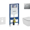 Geberit Duofix - Set Voorwandinstallatie, Toilet En Zitting Ideal Standard Tesi, Bedieningspaneel Sigma01, Aquablade, SoftClose, Mat Chroom 111.300.00.5 NU3 -Duravit winkel 0294ab15e0e0490de856c6cb