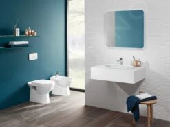 Villeroy & Boch O.novo - Staande Toiletpot, Vario Afvoer, Alpine Wit 56571001 -Duravit winkel 0311e612e286658644ffb5a0