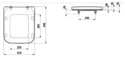Laufen Pro S - Wc-bril, Wit H8919600000001 -Duravit winkel 03bafa78c95a4f861d655e1b