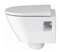 Duravit D-Neo - Hangend Toilet Compact, Rimless, Met WonderGliss, Wit 25870900001 19 Duravit D-Neo - Hangend Toilet Compact, Rimless, Met WonderGliss, Wit 25870900001 -Duravit winkel 076b50fc30a8c9efeb7e56e3