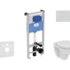 Ideal Standard ProSys - Toiletset- Inbouwreservoir, Closet, WC-zitting Eurovit, Oleas M2 Bedieningsplaat, Rimless, SoftClose, Chroom ProSys120M SP51 -Duravit winkel 09708e89ec56e1ef4dbeb99e 1
