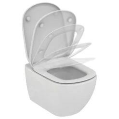 Ideal Standard Tesi - Hangend Toilet Met Wc Bril Overwrap SoftClose, AquaBlade, Wit T354801