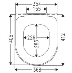 Villeroy & Boch O.novo - WC-zitting, Alpine Wit 9M406101 -Duravit winkel 0b123d9a7259ec4755f704fc