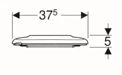 Geberit Selnova Comfort - WC-zitting Voor Gehandicapten, Duroplast, Karmozijn 500.133.00.2 -Duravit winkel 0db6a508a6410a4321f293f9