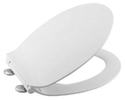 Sapho Adele - WC-zitting, Slim, SoftClose, Wit 1703-356