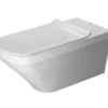 Duravit DuraStyle - Wandcloset, Voor Gehandicapten, Rimless, Met WonderGliss, Alpine Wit 25590900001