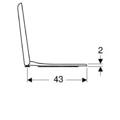 Geberit MyDay - WC-zitting Met Softclose, Wit 575410000 -Duravit winkel 12057e6ddcf22109db5d9b53
