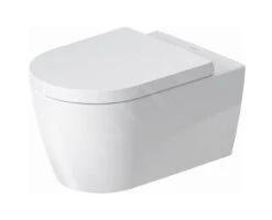 Duravit ME By Starck - Hangend Toilet Met HygieneFlush, Rimless, HygieneGlaze, Wit 2579092000