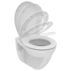 Ideal Standard Eurovit - Hangend Toilet, Vlakspoel, Wit V340301 -Duravit winkel 2c8298efe426fb629a62e926