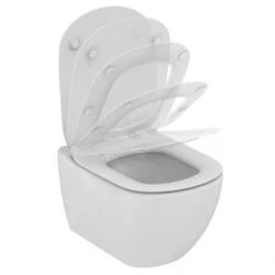 Ideal Standard ProSys - Toiletset- Inbouwreservoir, Closet, WC-zitting Tesi, Oleas M2 Bedieningsplaat, Aquablade, SoftClose, Mat Chroom ProSys120M SP2 -Duravit winkel 3b1bfc7141f172361a1adb82 5