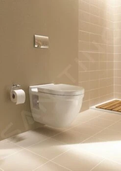 Duravit Starck 3 - Hangend Toilet Met Vlakspoel, Met WonderGliss, Wit 22010900001 -Duravit winkel 4218443f653c5b3c25254f61