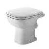 Duravit D-Code - Staande Closet, Afvoer Naar Achter, Met HygieneGlaze, Alpine Wit 21080920002