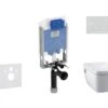 Ideal Standard ProSys - Toiletset- Inbouwreservoir, Douche-WC, WC-zitting TECEone, Oleas M1 Bedieningsplaat, Rimless, SoftClose, Wit ProSys80M SP130 -Duravit winkel 433600155dd6245d42a893e3