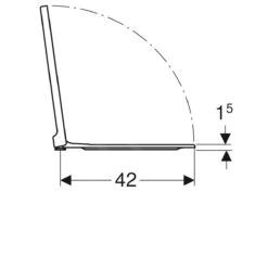 Geberit Xeno 2 - WC Bril, Softclose, Wit 500.537.01.1 -Duravit winkel 44a7342bcaf76775a2ce121e