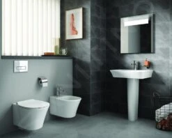 Ideal Standard Connect Air - Hangend Toilet, Aquablade, Wit E005401 -Duravit winkel 45f275997ef17d3f605f8761