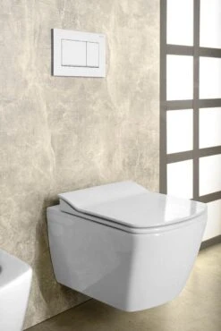 Sapho WC-zittingen - Glanc Slim WC-zitting, SoftClose, Wit GC5030 -Duravit winkel 4c3d223cbd1b971c6c0e4859