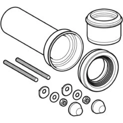 Geberit Toebehoren - Set Aansluitstukken Voor Wand-wc 131.084.16.1 -Duravit winkel 50a72ac304d54aab04f8886a