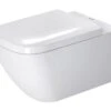 Duravit Happy D.2 - Wandtoilet, Met HygieneGlaze, Alpine Wit 2221092000 -Duravit winkel 57b5df2884ec3baa8bca157b