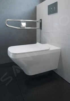 Duravit DuraStyle - Wandcloset, Voor Gehandicapten, Rimless, Met WonderGliss, Alpine Wit 25590900001 10 Duravit DuraStyle - Wandcloset, Voor Gehandicapten, Rimless, Met WonderGliss, Alpine Wit 25590900001 -Duravit winkel 5f077a892d2e6ccead8fe765