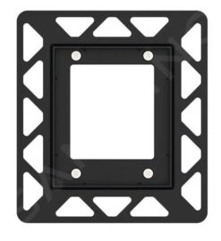Tece TECEloop - Montageframe Voor Vlakke Inbouw Voor Urinoirbediening, Zwart 9242647