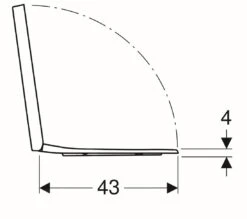 Geberit Selnova Square - WC-zitting, Duroplast, Wit 501.555.01.1 -Duravit winkel 65e146b157b4d925edfb4ab8