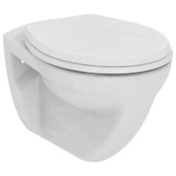 Ideal Standard Eurovit - Hangend Toilet, Vlakspoel, Wit V340301 -Duravit winkel 6be27235cd72660d584c0643