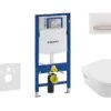 Geberit Duofix - Set Voorwandinstallatie, Toilet En Villeroy & Boch Zitting, Bedieningspaneel Sigma50, DirectFlush, SoftClose, CeramicPlus, Alpine Wit 111.300.00.5 NB8 -Duravit winkel 75a4d9e6434a3aac49132fa4