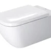 Duravit Happy D.2 - Wandtoilet, Rimless, Met HygieneGlaze, Alpine Wit 2550092000
