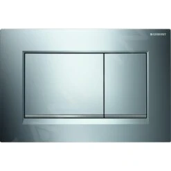 Geberit Duofix - Toiletset Met Sigma30 Bedieningsplaat, Glanzend Chroom/chroom Mat + Duravit ME By Starck Hangend Toilet En Wc Bril, Rimless, SoftClose 111.355.00.5 NM6 -Duravit winkel 774f1c6982e2ab9043e4131a