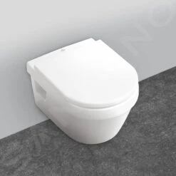 Geberit Duofix - Inbouwreservoir Voor Hangend Toilet Met SIGMA01 Bedieningsknop, Glanzend Chroom + Villeroy Boch - Hangend Toilet En Wc-bril, DirectFlush, SoftClose, CeramicPlus 111.300.00.5 NB2 -Duravit winkel 77cf27a9447a8627929416f1 5