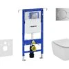 Geberit Duofix - Set Voorwandinstallatie, Toilet En Ideal Standard Tesi Zitting, Bedieningspaneel Sigma01, Aquablade, SoftClose, Glanzend Chroom 111.355.00.5 NU2 -Duravit winkel 7b2f5a8bc15e4d8da1abde8b