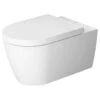 Duravit ME By Starck - Hangend Toilet, Rimless, Wit/mat Wit 2529092600 -Duravit winkel 7d1a462aa16a747ec29123dd