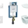 Geberit Kombifix - Set Inbouwreservoir, Closet Alpha Met WC-zitting, Bedieningsplaat Sigma20, Wit/chroom 110.302.00.5 ND4 -Duravit winkel 7fdf7af5e8f617b8b5df0a9c