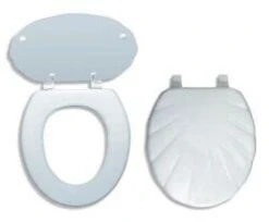 Duravit winkel 15 Novaservis Prestige - WC Bril, MDF, Wit WC/MUSLELYRA