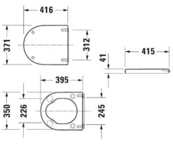 Duravit Starck 3 - Vital WC-zitting, Wit 0062410000 -Duravit winkel 854ac76a15ae707339c60090