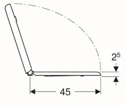 Geberit Selnova Comfort - WC-zitting Voor Gehandicapten, Square, Duroplast, Wit 500.793.01.1 -Duravit winkel 8c8c737a4b4f201dbda47b23