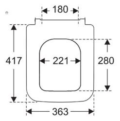 Villeroy & Boch Finion - WC-zitting Met Deksel, Alpine Wit 9M88S1R1 -Duravit winkel 8cda20bddb2b5acdefea5a02