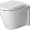 Duravit Starck 2 - Staande Toiletpot, 370x570 Mm, Wit 2128090000 -Duravit winkel 8d20b6973c8f606fc92c5e93