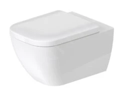 Duravit Happy D.2 - Wandtoilet, Rimless, Met WonderGliss, Alpine Wit 22220900001 -Duravit winkel 8d510afc4a3bc9a5119a482c 1