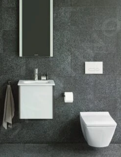Duravit Viu - Wandtoilet, Rimless, Met HygieneGlaze, Alpine Wit 2511092000 -Duravit winkel 8debc87bbb1ea736a1723b9c
