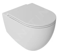 Sapho Isvea - Wc-bril Slim, SoftClose, Mat Wit 40KF0201I-S -Duravit winkel 8f02296892d449cfed04d4ff