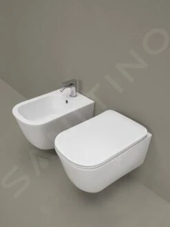 Sapho Kerasan Tribeca - WC-zitting, Duroplast, SoftClose, Wit 519101 -Duravit winkel 91699b56016ac7229ff2780d