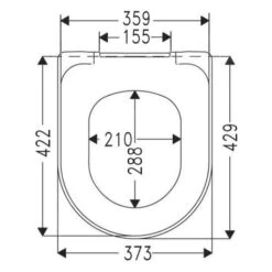 Villeroy & Boch Avento - WC-zitting, SoftClose, Alpine Wit 9M77C101 -Duravit winkel 936c04e95cd3cbebfa65b6ff