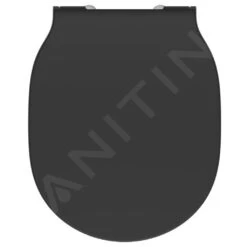 Ideal Standard Connect Air - Wc Bril, Soft-Close, Zwart E0368V3 -Duravit winkel 9fad0e9cfdc8c23bbd949df5