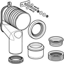 Geberit Toebehoren - Set P-aansluitbocht Voor Staande Wc 131.081.11.1 -Duravit winkel 9fd08e352ddf9e5f57301e43