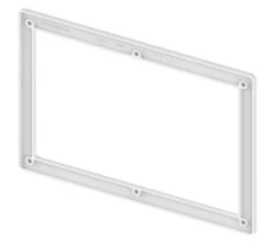Tece TECEsolid - Afstandsraam Voor WC Bedieningsplaat, Wit 9240440 -Duravit winkel aaf59c69878f35d11132749a