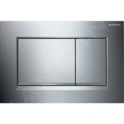 Geberit Duofix - Set Voorwandinstallatie, Closet Alpha Met WC-zitting, SIGMA30 Bedieningsknop, Chroom 111.355.00.5 NR6 -Duravit winkel ac1796c7735aa4f46125a997