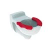 Geberit Bambini - Kinder Hangend Toilet, Wit/karmijn 201710000 -Duravit winkel adf10a67190a4c7910693311