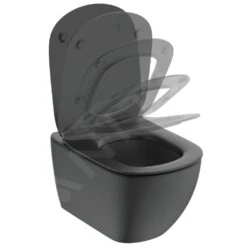 Ideal Standard Tesi - Hangend Toilet Met SoftClose Wc Bril, Aquablade, Zwart T3546V3 11 Ideal Standard Tesi - Hangend Toilet Met SoftClose Wc Bril, Aquablade, Zwart T3546V3 -Duravit winkel aeafd37f5b7ffbe067b6cb4c